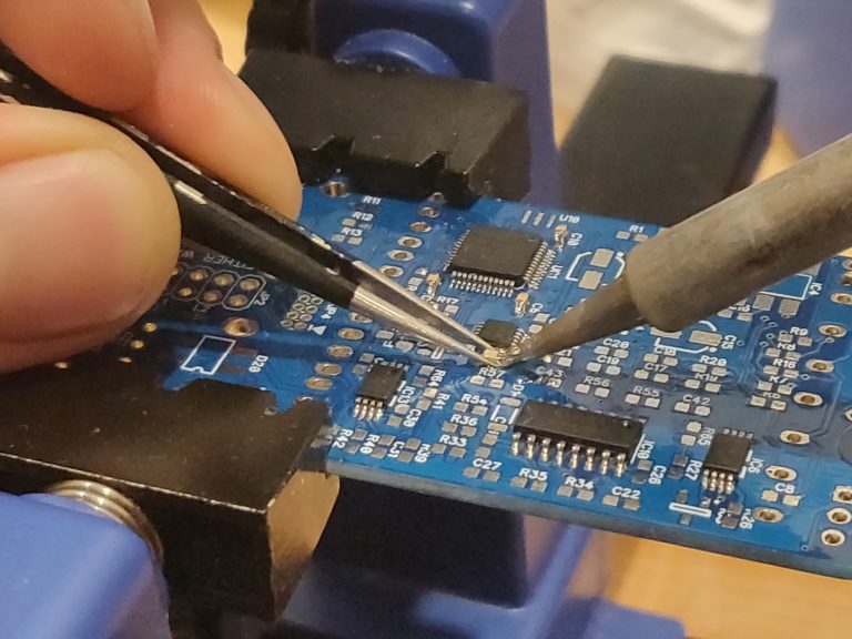 Soldering 0603 component