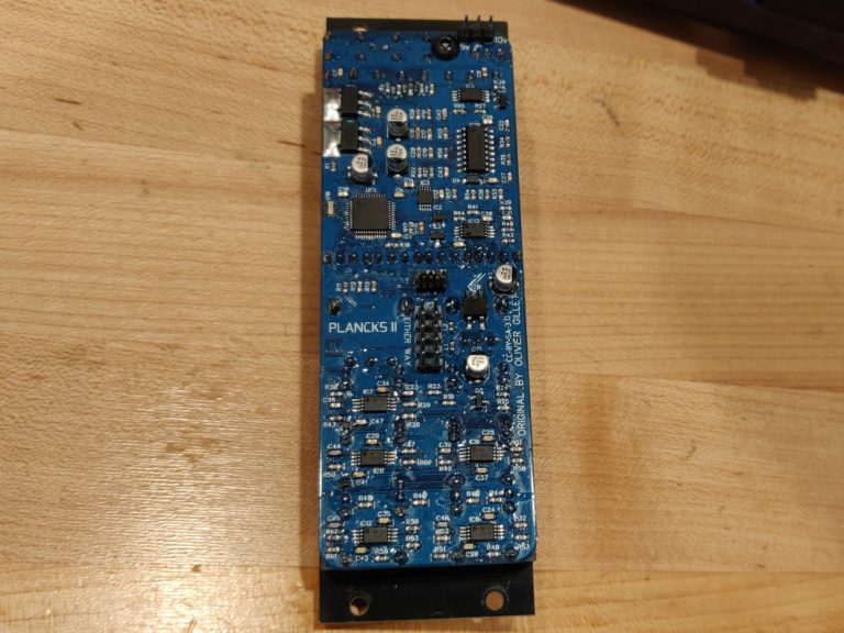 Soldered back