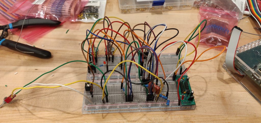 Breadboarded Circuit