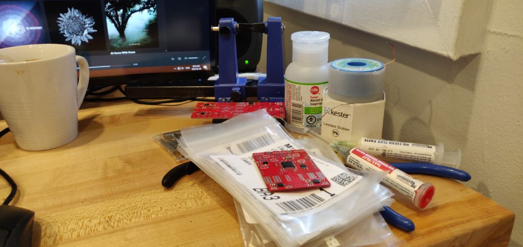 Antumbra CARA PCB on Bags