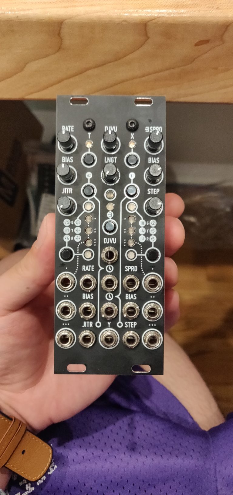 Completed module, but not calibrated