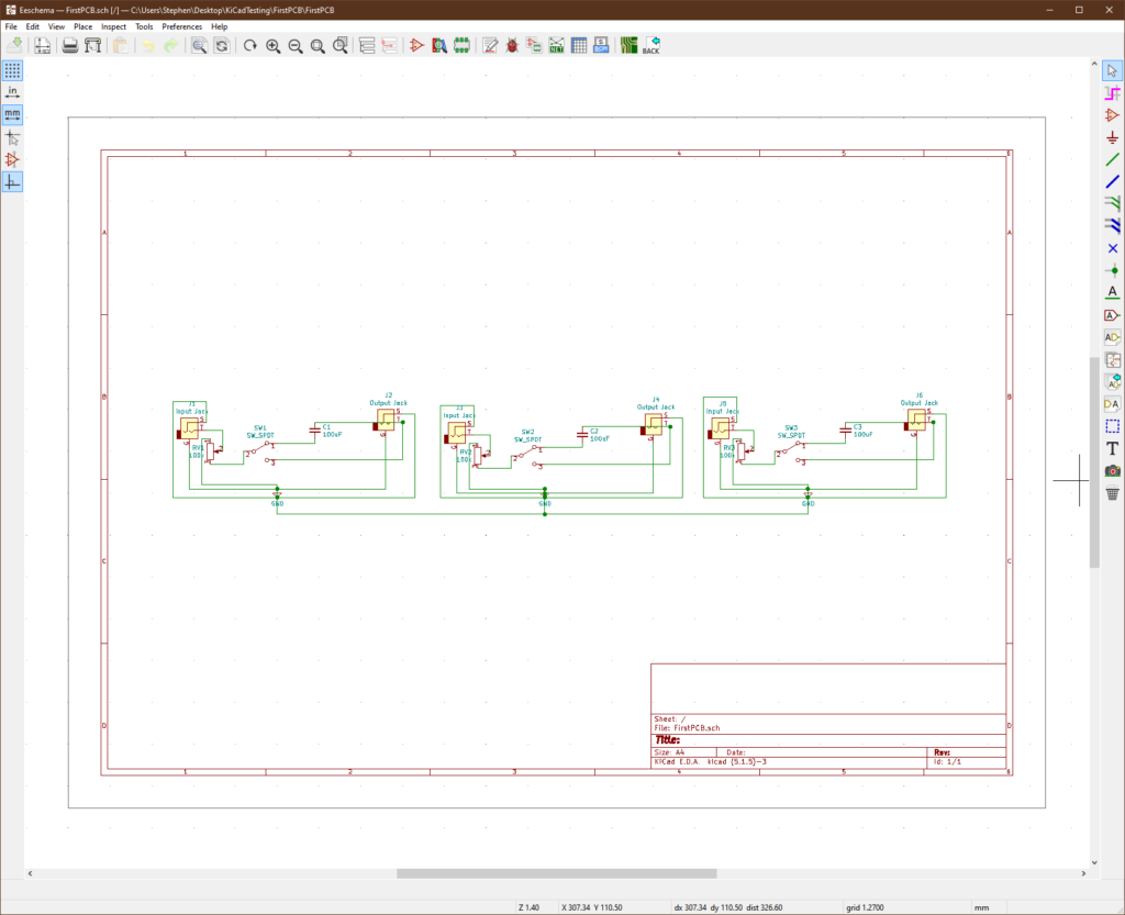 KiCad for Eurorack Schematic