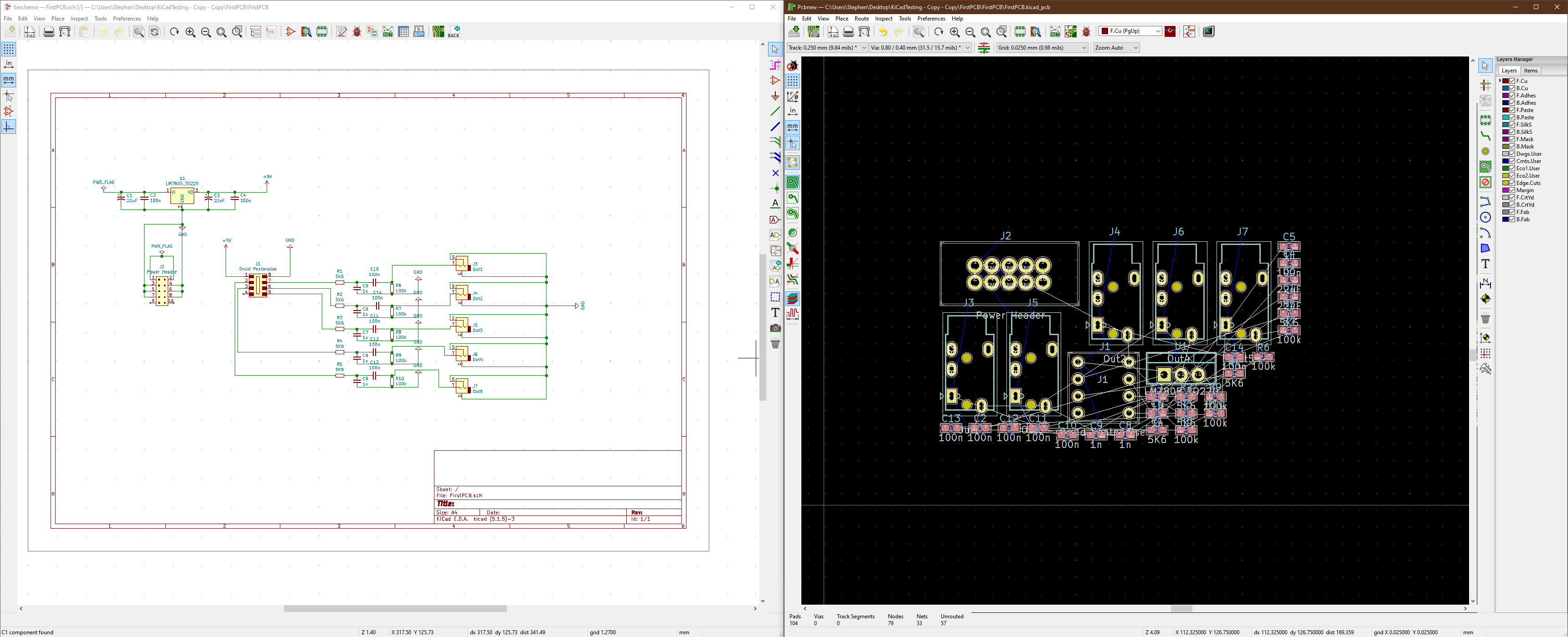 Eeschema to PCBNEW