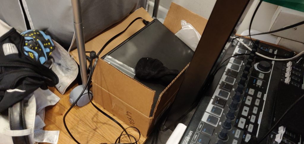 Sad DIY Box in Corner